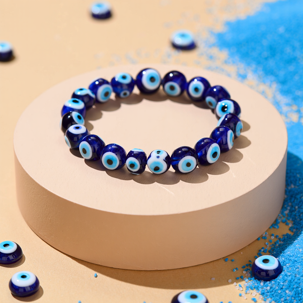 Protect from Negative Energy & Evil Spirit: Evil Eye Bracelet - Abhimantrit & Certified